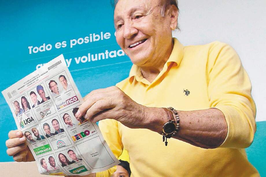 El candidato independiente Rodolfo Hernández obtuvo 5,9 millones de votos en la primera vuelta presidencial, el pasado 29 de mayo.