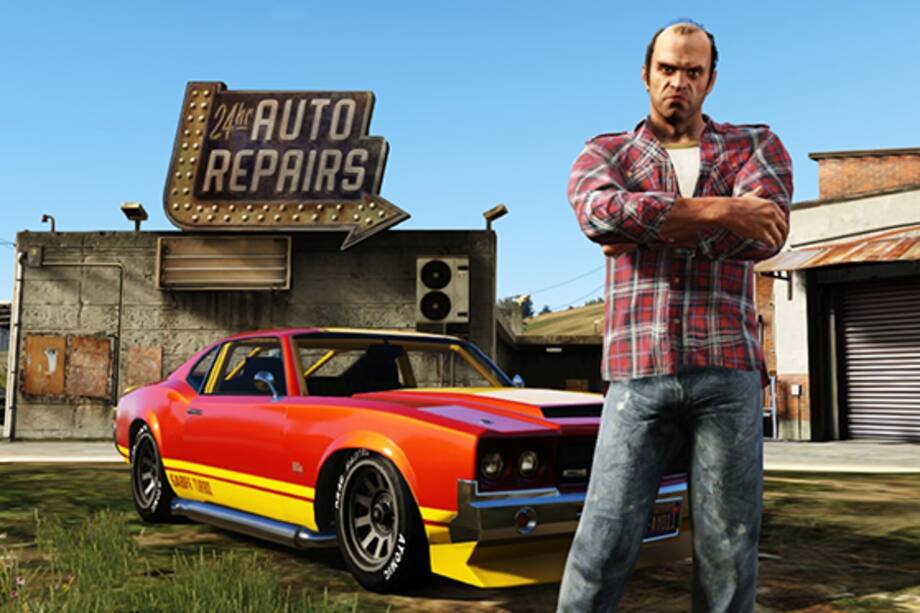 Grand Theft Auto V, un videojuego de producción cinematográfica