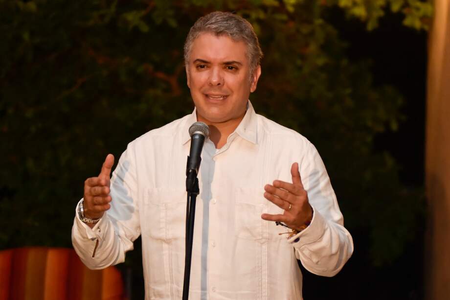 Iván Duque, presidente de Colombia. / Presidencia
