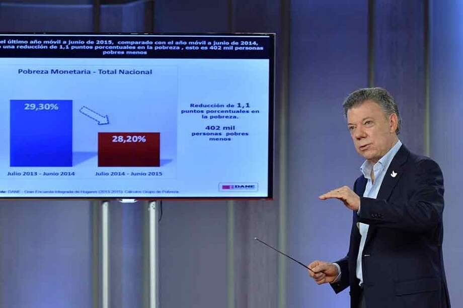 Por primera vez en Colombia hay más clase media que pobres: Santos