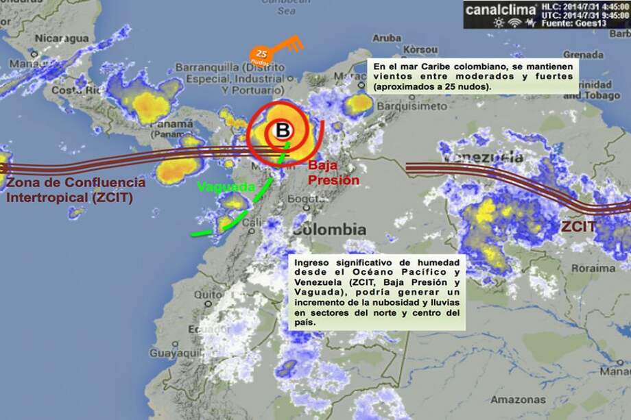 Pronóstico del clima para este 31 de julio