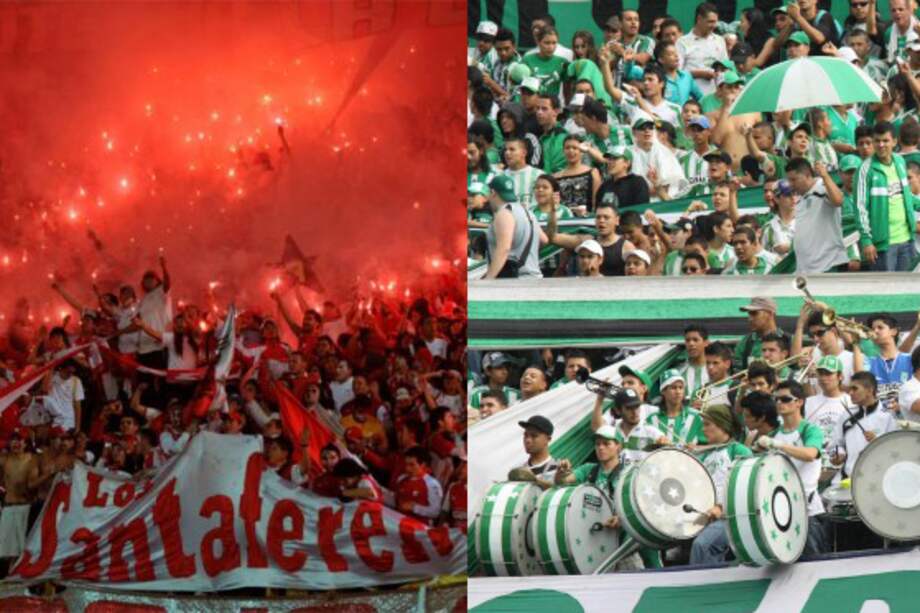 Barras calientan final de la Liga Postobón