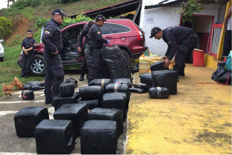 El operativo se hizo en la finca La Solita, ubicada en el municipio Belén de Umbría de Risaralda. / Fiscalía