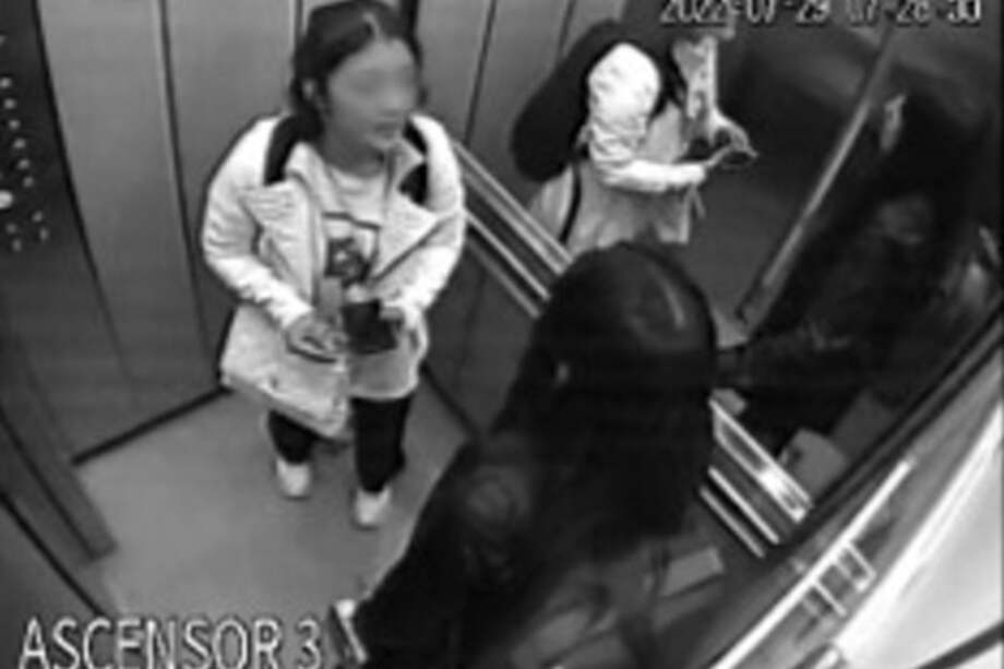 Captura de uno de los hurtos que perpetró esta mujer.