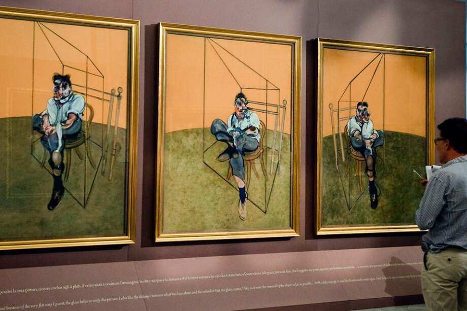 "Tres estudios de Lucien Freud", tríptico de Francis Bacon.
