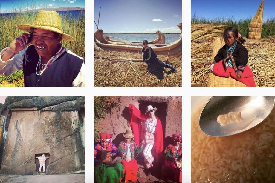 Postales de Katy Perry en Latinoamérica. / Tomada de Instagram.com/katyperry