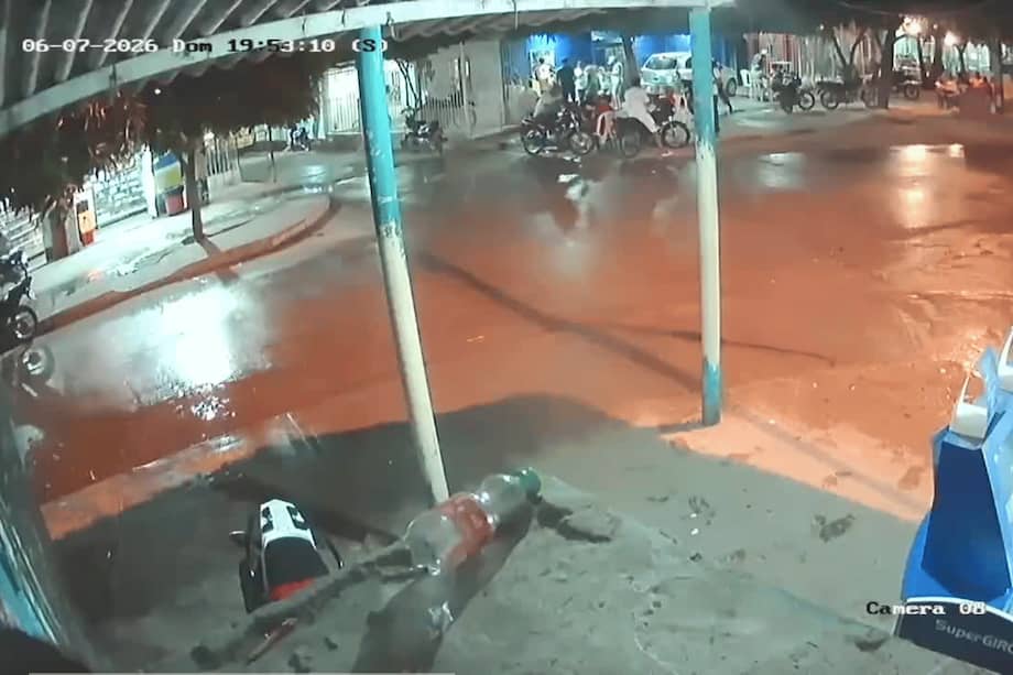 El crimen quedó registrado en cámaras de seguridad.