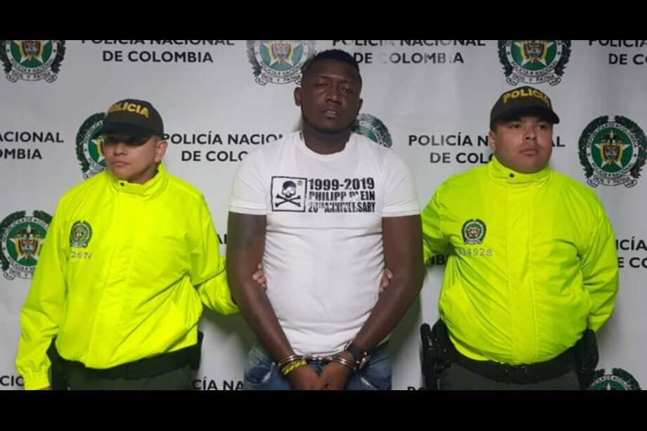 "Diego Optra" es señalado como uno de los presuntos autores intelectuales del homicidio de Temístocles Machado. / Policía Nacional