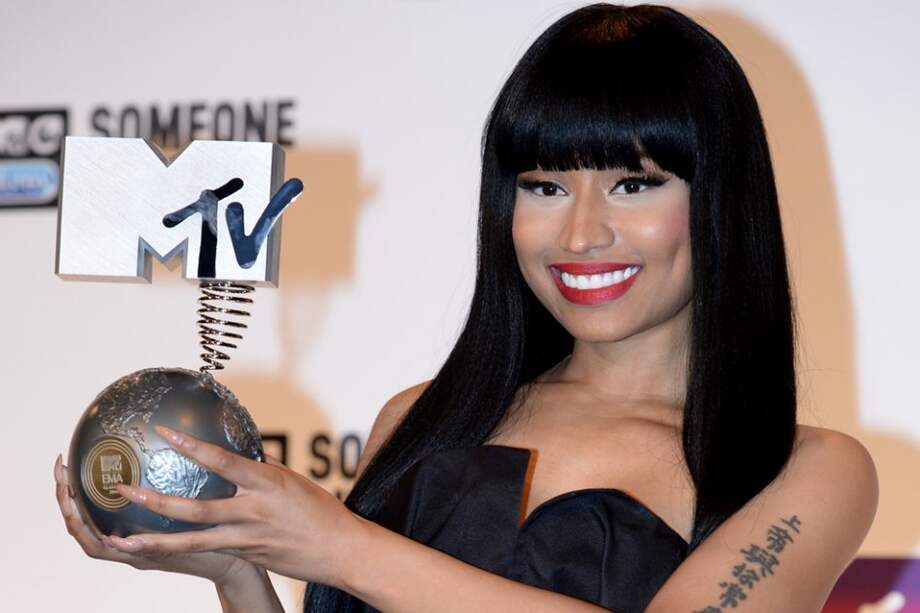 Nicki Minaj en los premios MTV EMA 2014.