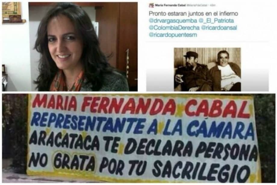 Denuncian penalmente a María Fernanda Cabal por discriminación
