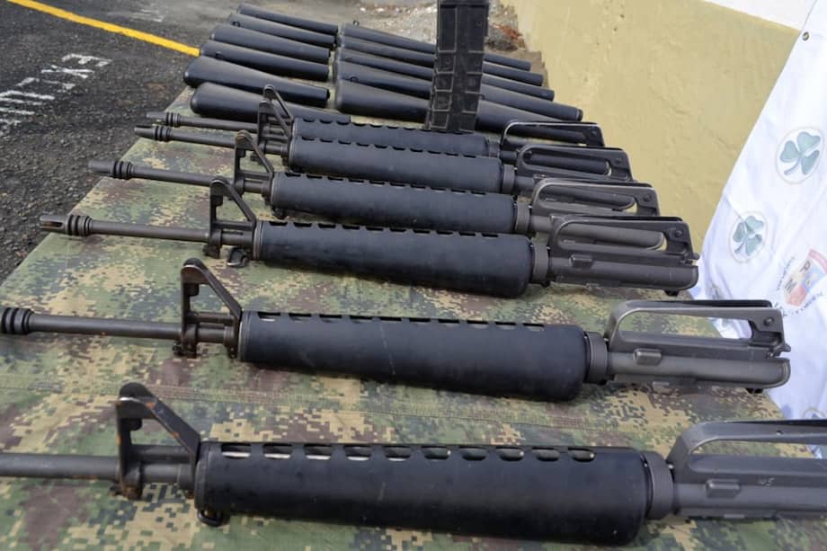 Cae armamento de las Farc en el norte del Cauca