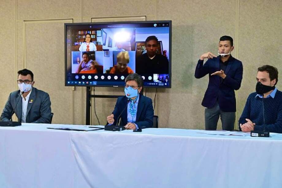 Claudia López, alcaldesa de Bogotá.