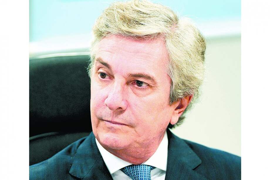 El expresidente y hoy senador Fernando Collor de Mello en Brasilia. / AFP