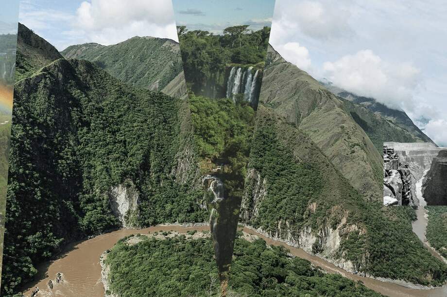 Una de las imágenes del libro Río serpiente, de la artista Carolina Caycedo. / Cortesía