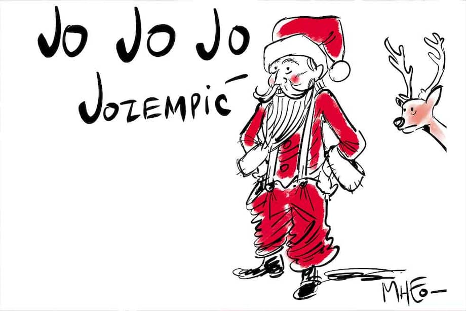 Papá Noel a la moda