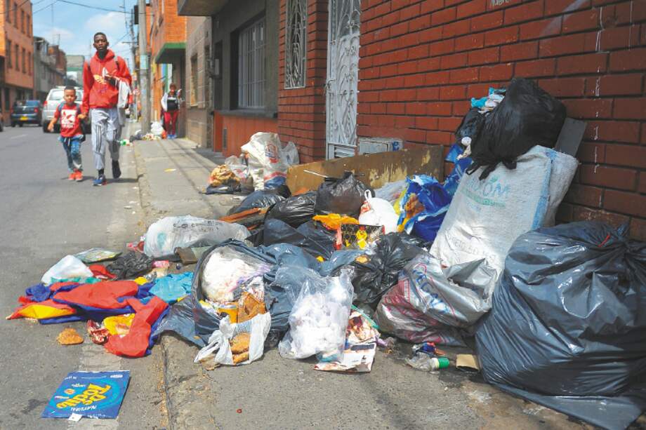 Engativá es una de las zonas más afectadas por la falta de recolección de basuras. / Cristian Garavito-El Espectador