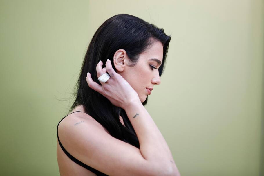 Dua Lipa, cantante británica.