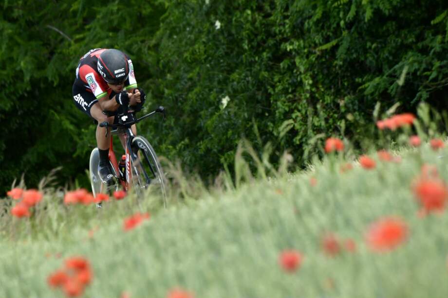 Richie Porte fue el más rápido en la etapa 4 de la Critérium del Dauphiné. / AFP