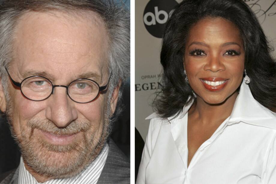 Steven Spielberg y Oprah Winfrey, los famosos más influyentes de EE.UU