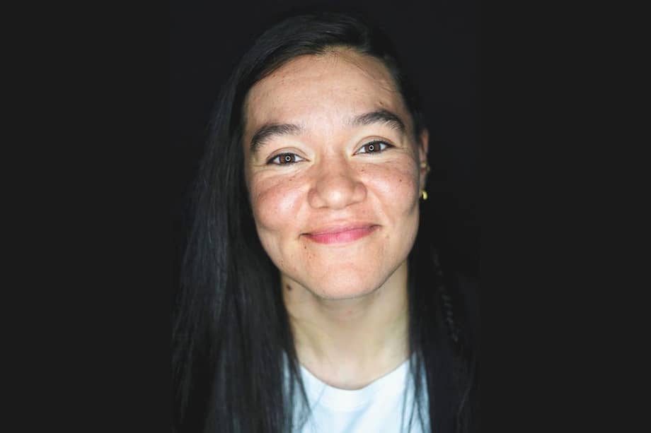 La ciclista santandereana Martha Bayona. / Nelson Sierra G.