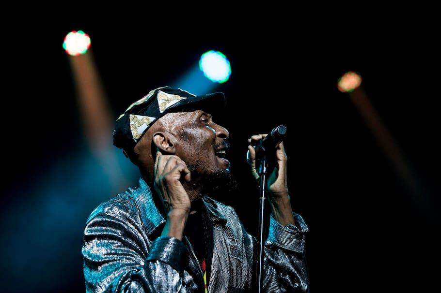 Jimmy Cliff, artista jamaiquino de reggae.