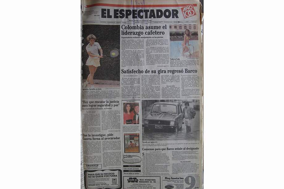 Estas eran las noticias del 3 de octubre de 1986