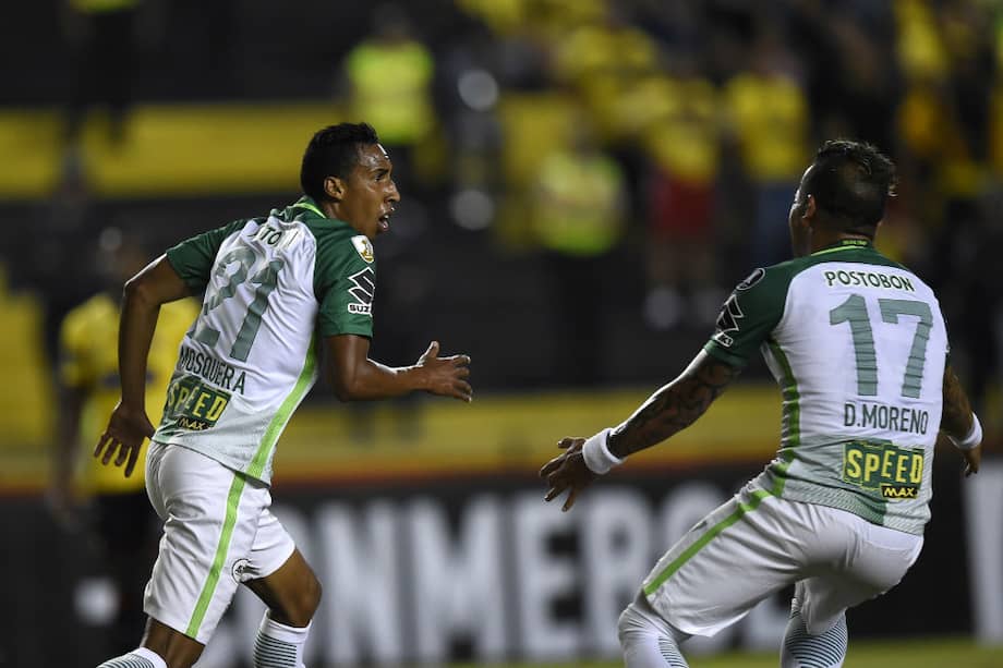 Atlético Nacional le ganó el clásico a Independiente Medellín. / AFP