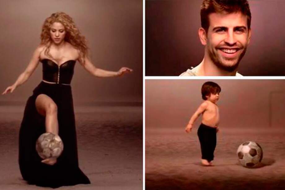 Shakira y Milan no desamparan a Piqué