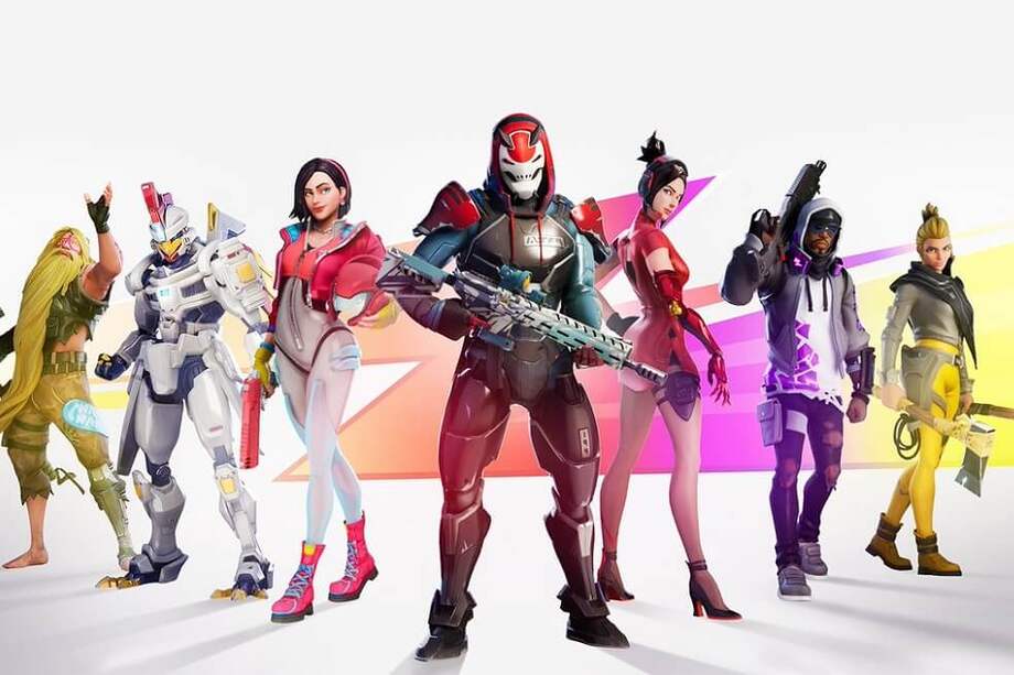 Fortnite se posicionó en el mercado gracias a la categoría Battle Royale, esto es, que 100 jugadores caen en una arena de juego para matarse. Gana el participante, o equipo, que sea el último en permanecer de pie. / Cortesía Fortnite