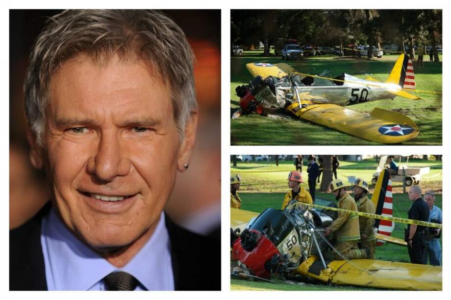 Causas del accidente de avión de Harrison Ford se sabrán en un año