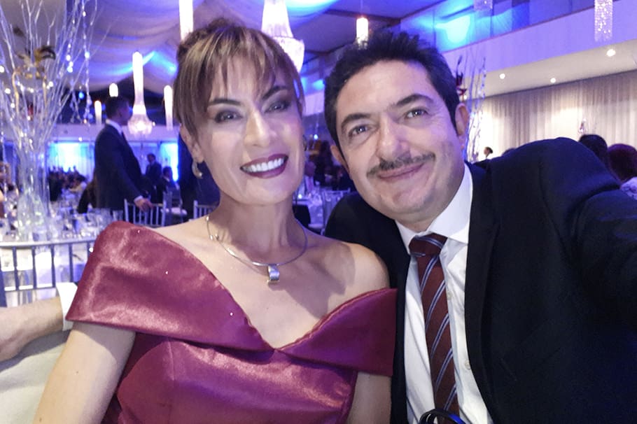 Katherine Vélez y Ernesto Benjumea