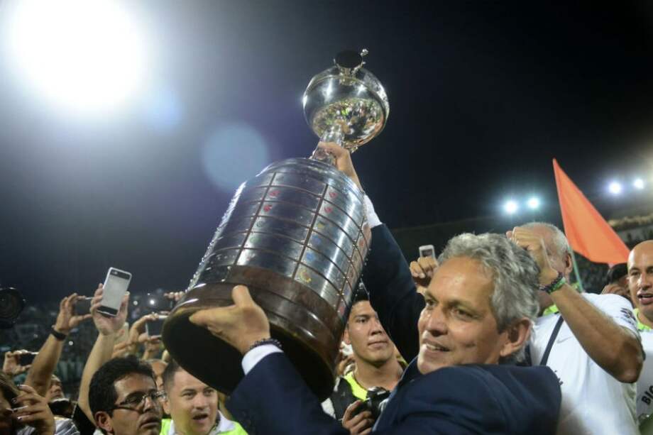 Reinaldo Rueda, técnico campeón de la Copa Libertadores. Foto: AFP