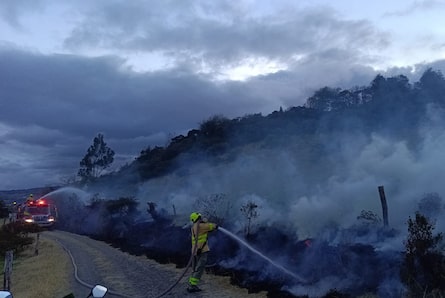 La otra emergencia: hay 36 incendios forestales en Colombia y 339 municipios en alerta roja