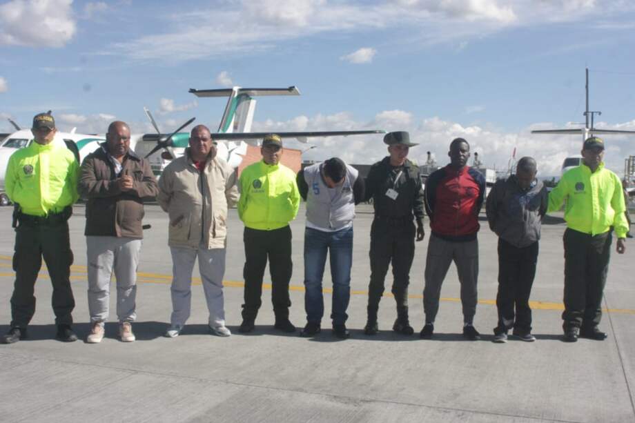 En total, según registros aportados, han sido capturadas 35 personas como supuestos integrantes de dicha organización. / Cortesía Policía Antinarcóticos