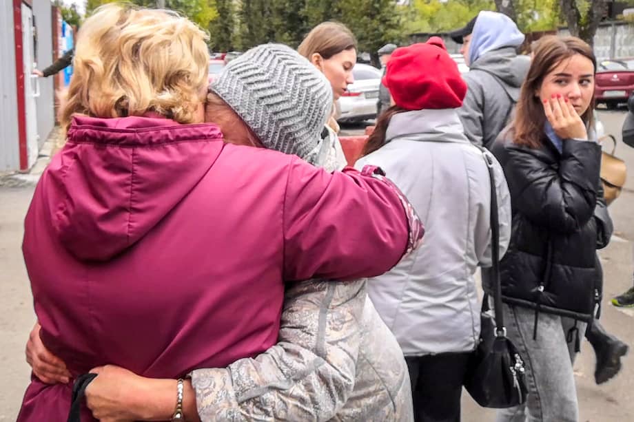 Un estudiante mató a seis personas en la Universidad de Perm