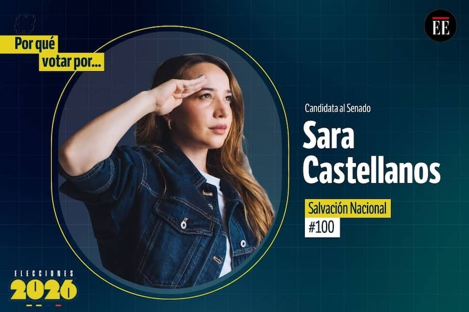 Por qué votar por Sara Castellanos, candidata al Senado