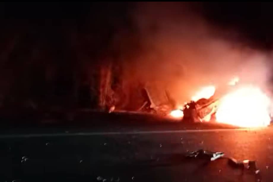 El accidente se registró en la vía Riohacha-Maicao, en la Troncal del Caribe, a la altura del kilómetro 66.
