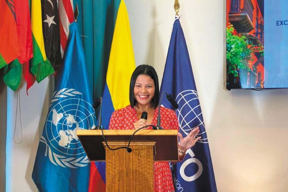 La colombiana Natalia Bayona ha posicionado a la OMT como referente de innovación en el sistema de Naciones Unidas.