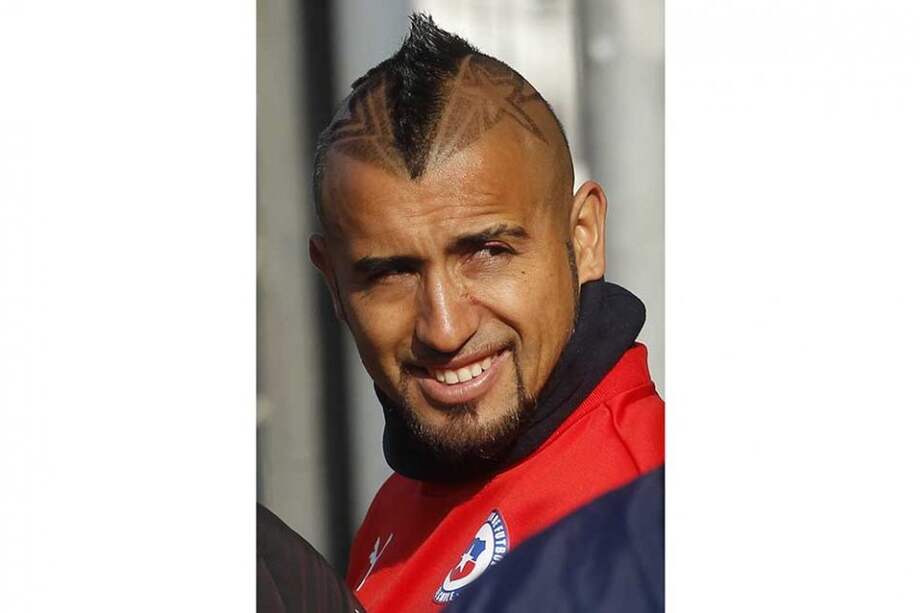 Arturo Vidal espera consagrarse como goleador de la Copa este sábado. Hasta el momento lleva tres anotaciones. Su compañero Eduardo Vargas lo supera por una. Foto: AFP