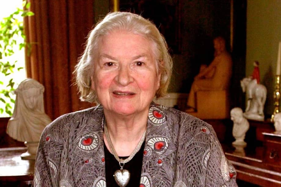 La escritora P.D.James.