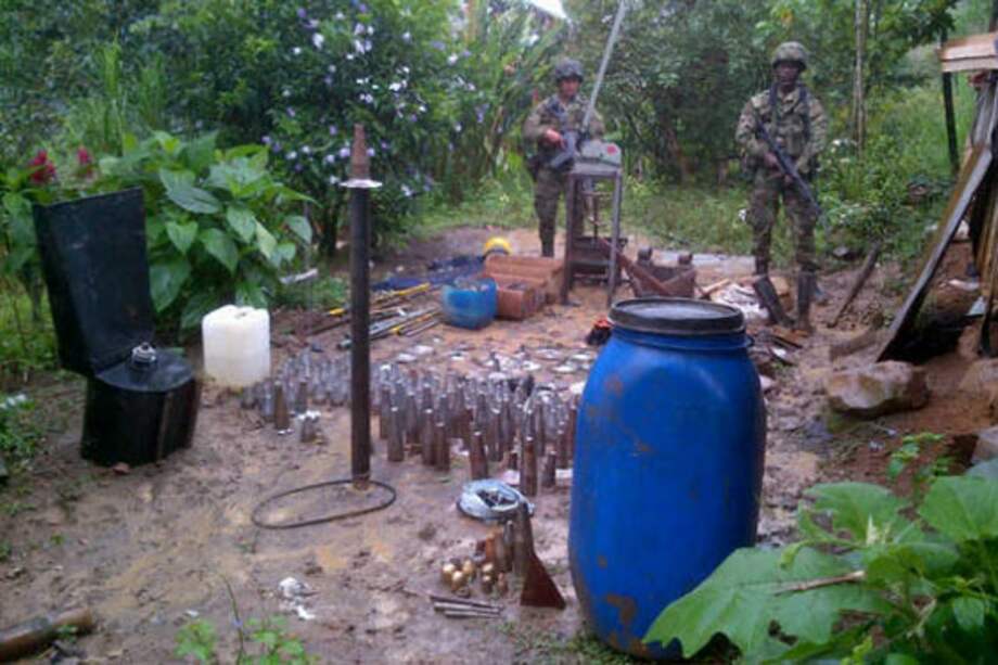 Mil explosivos al mes producían las Farc en fábrica artesanal