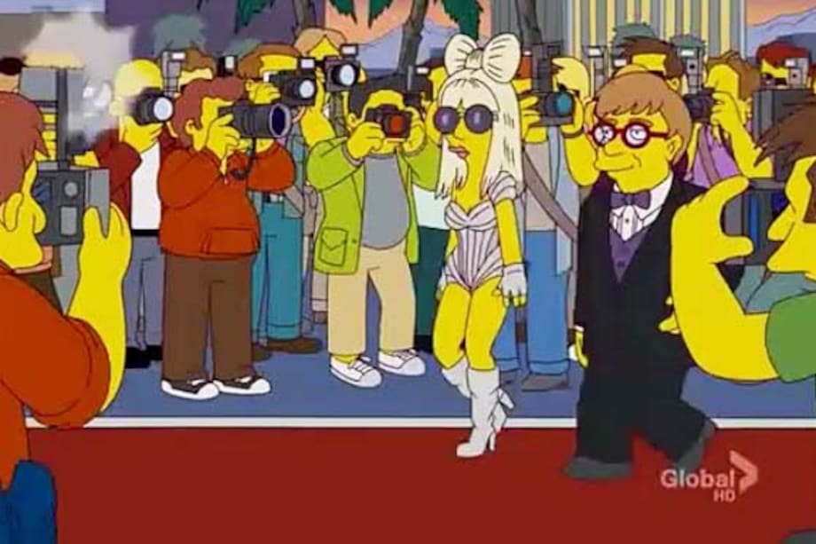 Lady Gaga fue invitada al programa "The Simpsons"