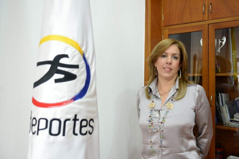 Clara Luz Roldán, primera mujer directora de Coldeportes. / Jonathan Ramos