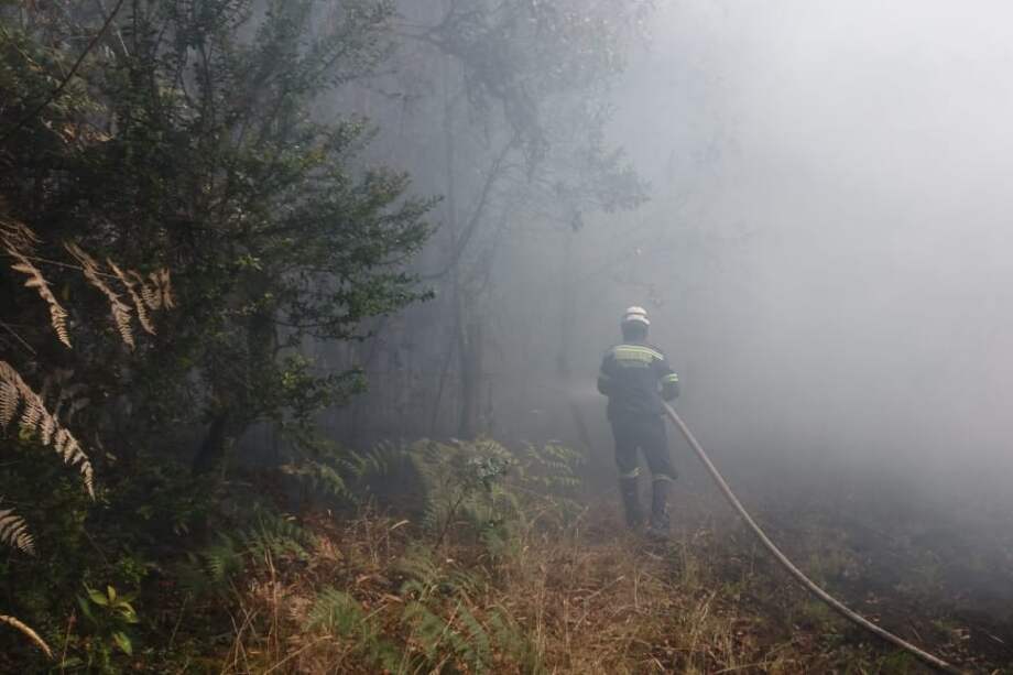 Cortesía: Bomberos de Cundinamarca