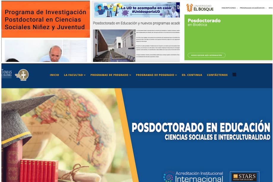 Varias universidades colombianas están ofreciendo postdoctorados a pesar de que esta categoría a nivel internacional equivale a una posición laboral.