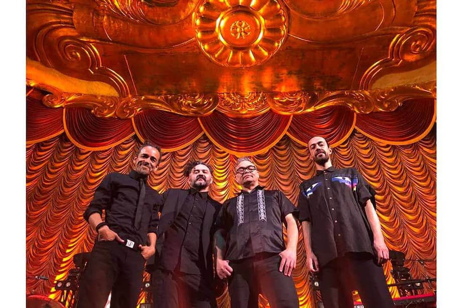 Café Tacvba en el Crest Theatre, Sacramento, California, como parte del Niu Güeis Tur en septiembre 2018, en la que promocionaron su último disco Jei Beibi. / Cortesía
