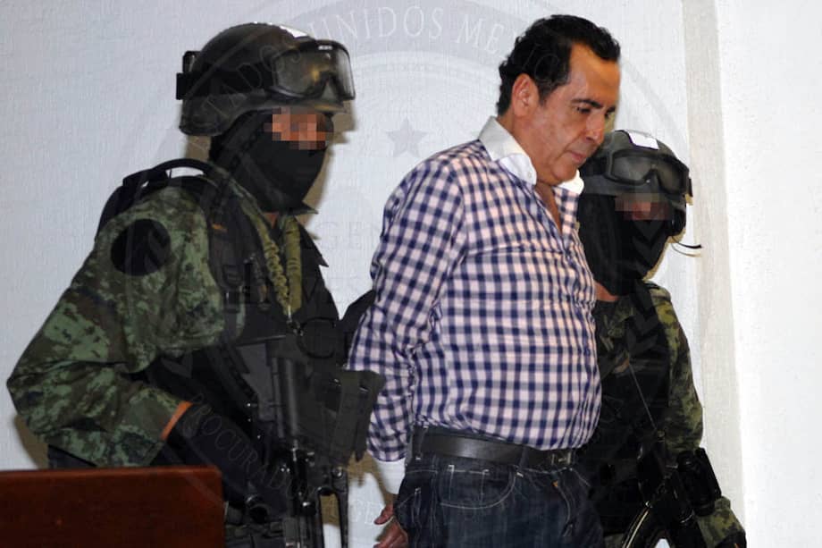 Fotografía cedida por la Procuraduría General de la República (PGR) de México, de Héctor Beltrán Leyva, capo del cartel de drogas mexicano de los Hermanos Beltrán Leyva, tras su detención. / EFE