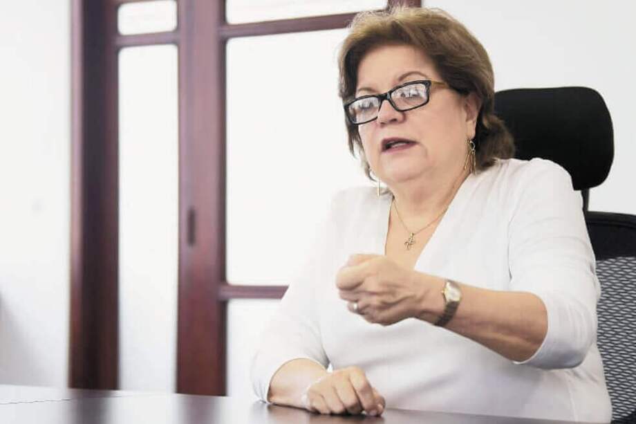 La ministra Gloria Borrrero (izq.) llamó a la magistrada Patricia Linares a informarle lo sucedido con la carta sobre el caso “Santrich”. / Archivo El Espectador