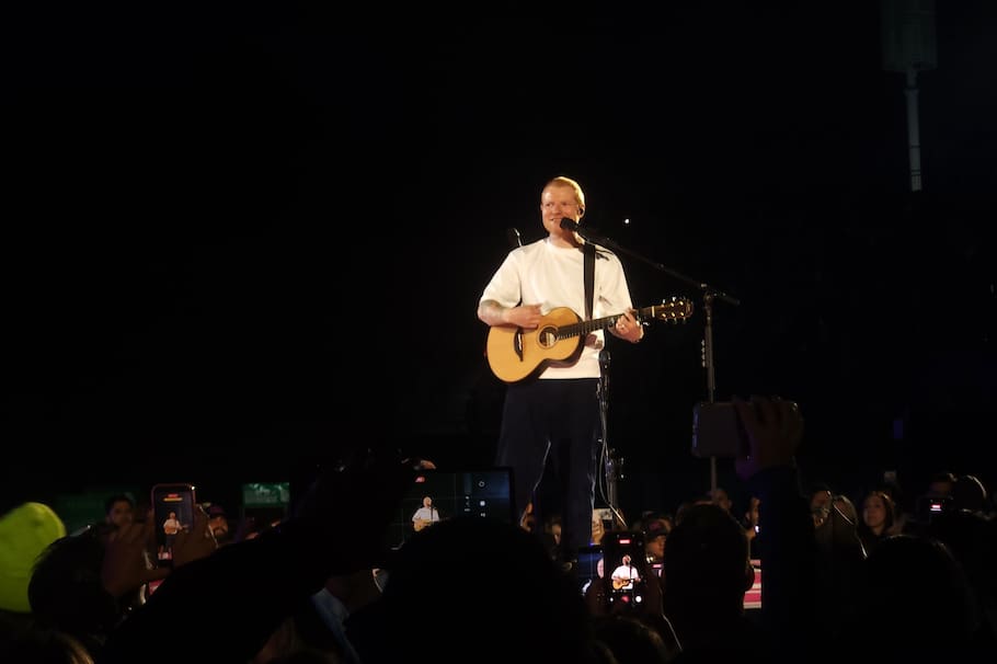 Ed Sheeran en Bogotá