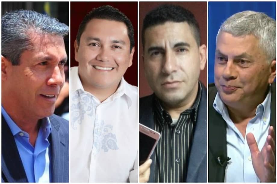 Henri Falcon, Javier Bertucci, Alejandro Ratti y Reinaldo Quijada / Twitter